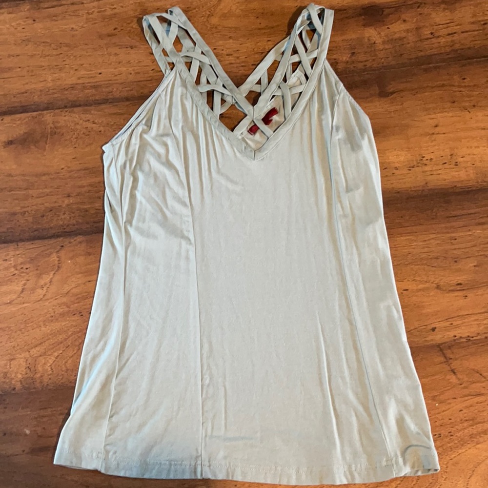 Reduced! Red by BKE Super Cute Fitted Tank